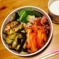 たまごかけ178's cooksnap of when they made 茄子がうまっ！冷やしうどん.