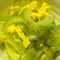 reoごん's cooksnap of when they made ゴーヤと卵の中華炒め.