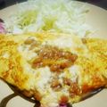 papico_72's cooksnap of when they made 【糖質オフ】とろとろ豆腐の和風オムレツ.