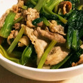 あさここなっつ's cooksnap of when they made 小松菜と豚肉のオイスターソース炒め.