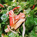 ♪コア♪'s cooksnap of when they made 小松菜とかにかまの簡単和え物.