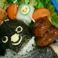 リルミン's cooksnap of when they made 簡単過ぎる☆Suicaキャラ弁おにぎり.