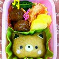☆くるみるく☆'s cooksnap of when they made 運動会に♪お稲荷ワンちゃん＊行楽キャラ弁.