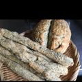 doveva's cooksnap of when they made ニンジン葉とセロリのスティックパン.