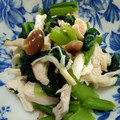 miwat0901's cooksnap of when they made 小松菜と鶏のささみ★さっぱり和え.