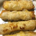 harutama's cooksnap of when they made ささみチーズの揚げ春巻.