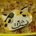 やまfam0610's cooksnap of when they made 妖怪ウォッチ キャラ弁ﾏｽﾀｰﾆｬｰﾀﾞ.