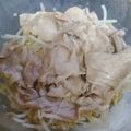 mk0819's cooksnap of when they made 味付け不要！超簡単豚バラもやし蒸し.