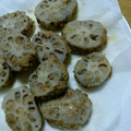 料理初心者チアキ's cooksnap of when they made サクサク食感☆れんこんのはさみ揚げ♪.