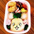 panna＊3's cooksnap of when they made 魔法使いプリキュア★モフルン♪キャラ弁.