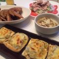zahha's cooksnap of when they made 【低糖質おつまみ】納豆梅干しの低糖質ピザ.