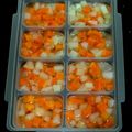 ClairP's cooksnap of when they made 離乳食中期〜3種の野菜と野菜スープ〜.