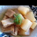 ふんちゃん♪'s cooksnap of when they made 大根と絹揚げの生姜煮♪.
