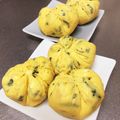 miyauz's cooksnap of when they made 彩り玉子の茶巾絞り.