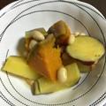 カワカリ☆'s cooksnap of when they made かぼちゃとサツマイモのみりん炊き.