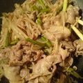 avrilseise's cooksnap of when they made 牛肉ともやしの味噌炒め.