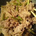 avrilseise's cooksnap of when they made 牛肉ともやしの味噌炒め.