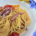 はっぴーはりぼ's cooksnap of when they made ◆簡単さっぱり美味しいトマトパスタ.