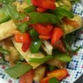 ソエ★'s cooksnap of when they made ピーマンと油揚げの和風炒め.