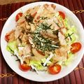 ３匹の大ぶたママ's cooksnap of when they made ダイエット★シャキネバ蕎麦サラダ♬.*ﾟ.