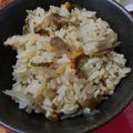 ＊ri＿0n0º＊'s cooksnap of when they made 牛蒡（ごぼう）と塩昆布の炊き込みご飯.