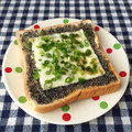 さやねぇ☆'s cooksnap of when they made 黒ごまチーズトースト.