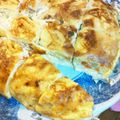 EBIるん's cooksnap of when they made じゃが芋とキノコの炊飯器キッシュ.