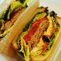 ２号さん's cooksnap of when they made ハンバーグサンド＊萌え断＊.