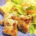 まりあの's cooksnap of when they made 鶏モモ肉の塩麹バジル漬け.