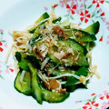 マイミーママ's cooksnap of when they made 胡瓜とえのきの梅のさっぱり和え.