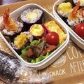 さくらん餅's cooksnap of when they made 海老天の彩り巻き寿司.