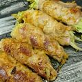 ゆかちん亭's cooksnap of when they made キャベツ肉巻き〜カレー味♫.