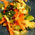 クックW7E06Z☆'s cooksnap of when they made 小松菜と人参のおひたし.