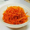 ゆかちたくち's cooksnap of when they made 【ウチの常備菜】人参のタラコバター炒め.