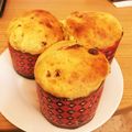 yayoiii＊'s cooksnap of when they made お手軽チョコバナナマフィン.