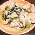 hiromysh's cooksnap of when they made ☆チンゲン菜と鶏むね肉の鶏ガラ炒め☆.