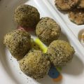 ポメちょん's cooksnap of when they made 砂糖なし☆ごはんとサツマイモでおはぎ.