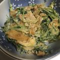 どんちゃんまる's cooksnap of when they made 姪に捧げる♡レンジで.水菜の卵とじ.