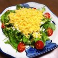 ukkimonkey's cooksnap of when they made レタスたっぷり♪　ミモザサラダ.