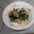 ekokan's cooksnap of when they made ほうれん草とえのきのおひたし.