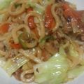 ゆみこっこ's cooksnap of when they made 超簡単！バター香る醤油焼きうどん.