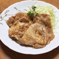 ぽめchan's cooksnap of when they made 針生姜がポイント☆本気の豚の生姜焼き♪.