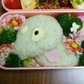 クックX1HGI7☆'s cooksnap of when they made キャラ弁☆プニちゃん(ポケモン).
