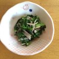 ankoco's cooksnap of when they made 常備菜☆かぶの葉と皮の塩炒め.