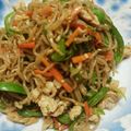 ぷにぷに～mama's cooksnap of when they made ダシダのチャプチェ.
