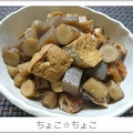 ちょこ☆ちょこ's cooksnap of when they made 牛蒡、蒟蒻、厚揚げのコロコロ煮.