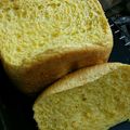 ノロノロ☆'s cooksnap of when they made HBで！人参りんご食パン。乳不使用♪.