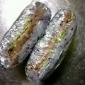 SKB34's cooksnap of when they made お弁当に☆ソーセージカツおにぎらず.