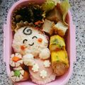 ＰＬＵＳＴＮ's cooksnap of when they made にこにこ♪赤ちゃん＊キャラ弁.