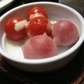 たなか家's cooksnap of when they made 実は生ハム＾＾ベーコントマトの串焼き.